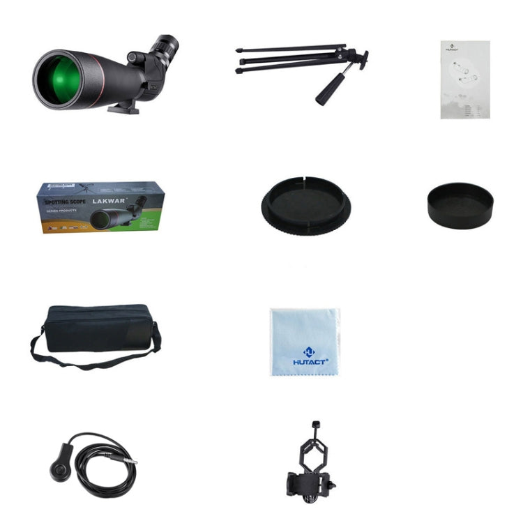 HTK-72 20x-60x High Definition Night Vision Zoom Monocular Telescope for Outdoor Camping Birdwatching with Tripod