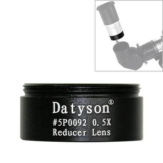 Datyson 5P0092 Coarse Threaded Astronomical Telescope Accessories 1.25 inch 0.5X Reduced Focus Lens Reduced Power Lens