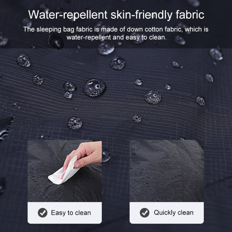 Outdoor Camping Sleeping Bag Splicing Indoor Cotton Sleeping Bed, Size: 210x80cm, Weight: 1.6kg