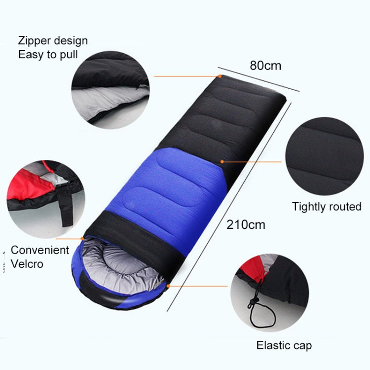 Outdoor Camping Sleeping Bag Splicing Indoor Cotton Sleeping Bed, Size: 210x80cm, Weight: 2.2kg
