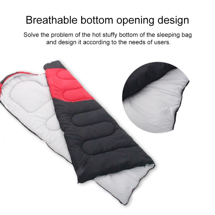 Outdoor Camping Sleeping Bag Splicing Indoor Cotton Sleeping Bed, Size: 210x80cm, Weight: 2.2kg