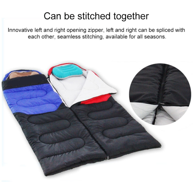 Outdoor Camping Sleeping Bag Splicing Indoor Cotton Sleeping Bed, Size: 210x80cm, Weight: 2.2kg