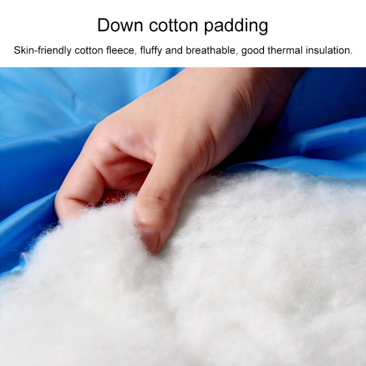 Outdoor Camping Sleeping Bag Splicing Indoor Cotton Sleeping Bed, Size: 210x80cm, Weight: 2.2kg