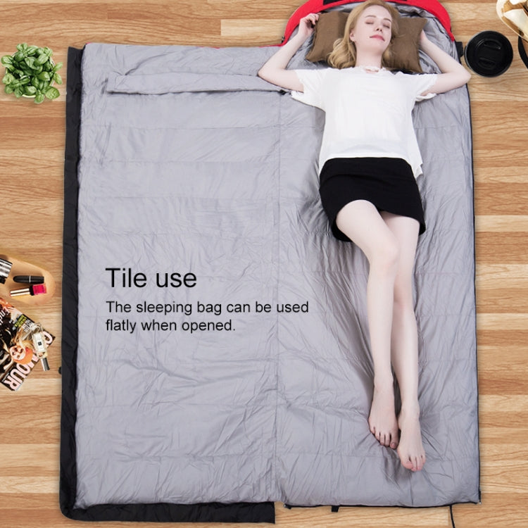 Outdoor Camping Sleeping Bag Splicing Indoor Cotton Sleeping Bed, Size: 210x80cm, Weight: 2.2kg