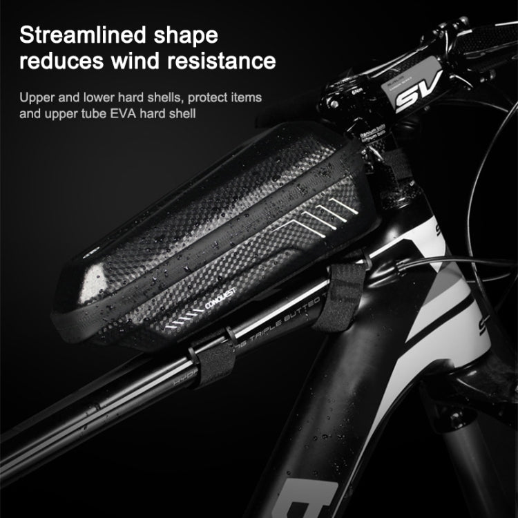 WILD MAN E5 Waterproof Front Bag MTB Large Capacity Bicycle Tube Bag Riding Accessories