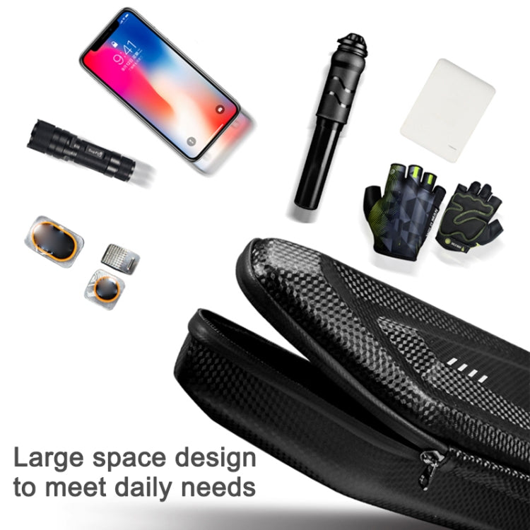 WILD MAN E4 Waterproof Front Bag MTB Mobile Phone Sets Bicycle Tube Bag Riding Accessories