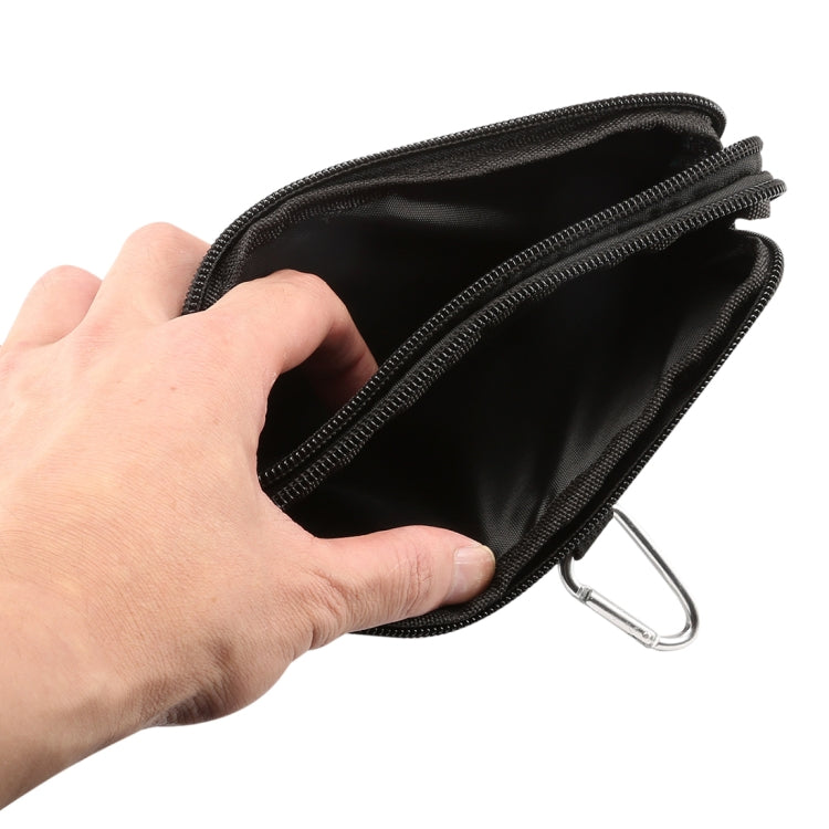 Sports Denim Universal Phone Bag Waist Bag for 5.2 inch or below Smartphones, Size: S