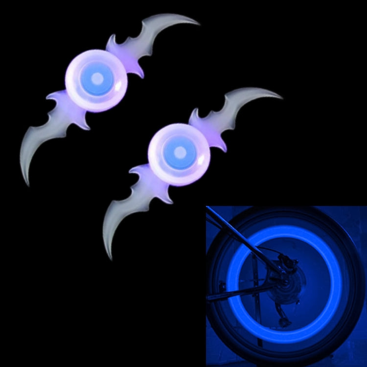 2 PCS Bicycle Wheels Willow Spoke Lights Decoration Colorful LED Night Riding Light