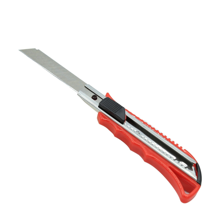 Large Size Utility Knife Paper Cutter with Stainless Steel Blade, Random Color Delivery