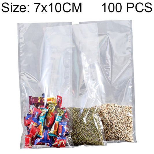 100 PCS Food Vacuum Packaging Transparent Plastic Bag Nylon Fresh-keeping Bag, Size: 25cm x 35cm