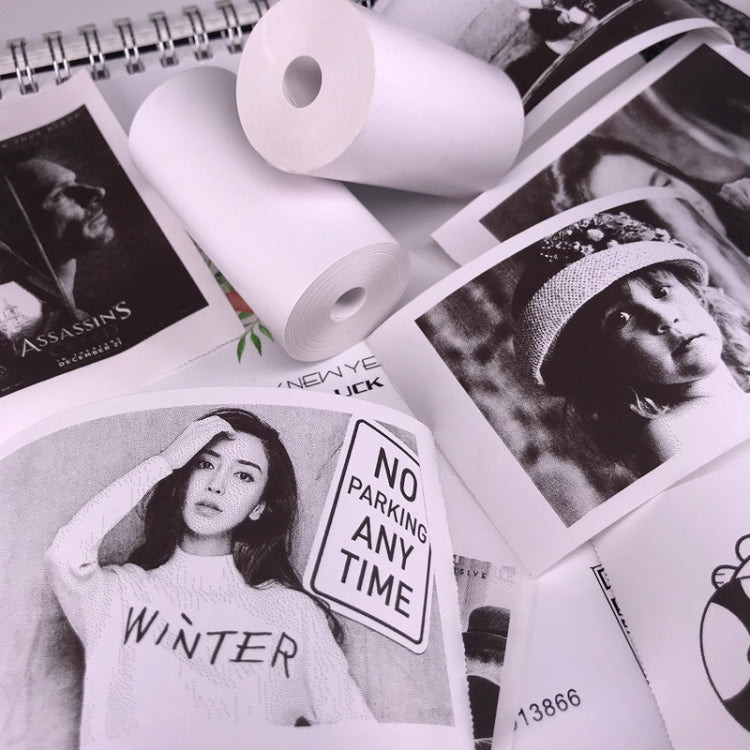 10 PCS Thermal Label Printer Paper Sticker for PAPERANG P1/ P2 / A6 , Size: 57 x 30 mm