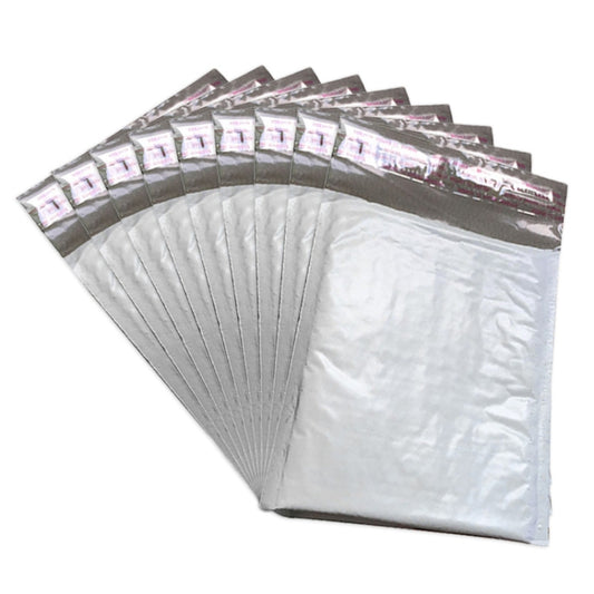 50pcs Self Seal Kraft Bubble Mailer Envelopes, Size: 14cm x 16cm, Custom Printing and Size are welcome