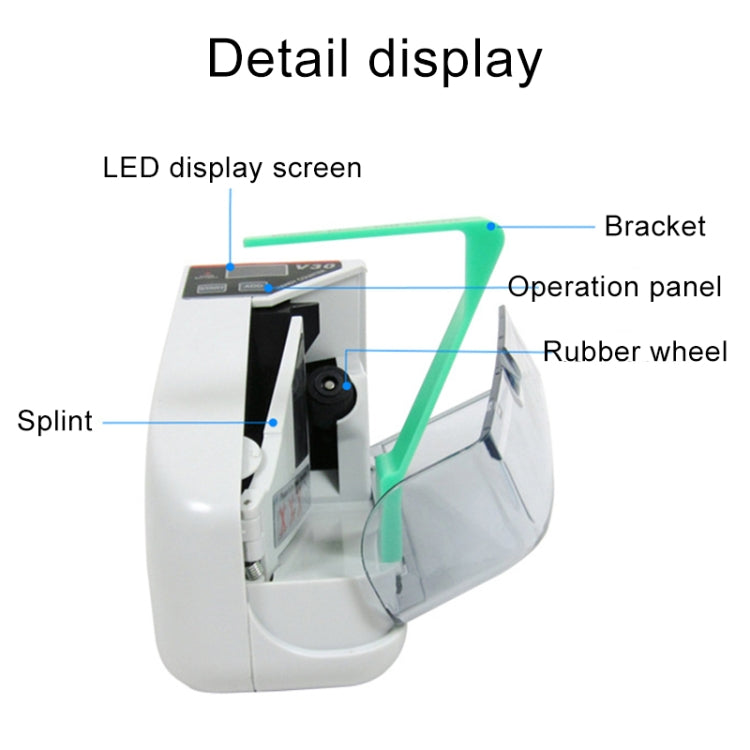 V30 Mini Portable Multi Paper Currency Counting Money Counter, UK Plug
