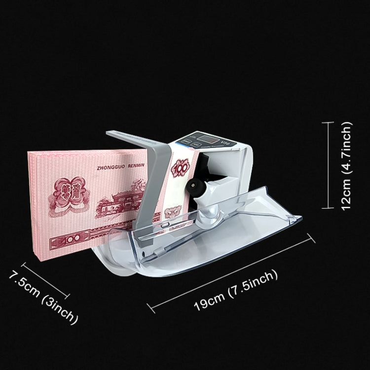 V30 Mini Portable Multi Paper Currency Counting Money Counter, UK Plug