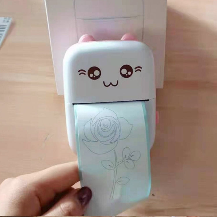 10pcs Self-adhesive Label Printer Paper Sticker, Size: 57 x 25 mm