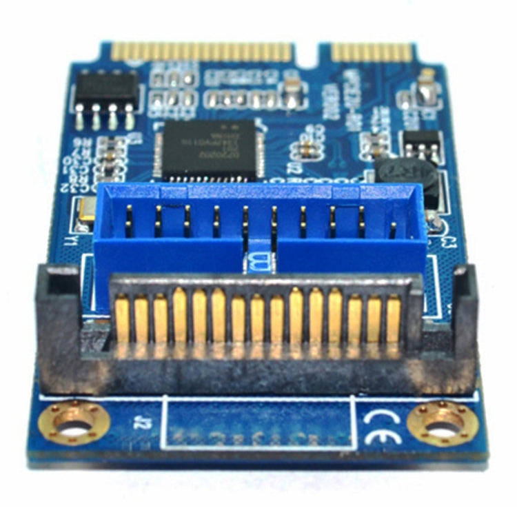 MINI PCI-E to USB 3.0 Front 19 Pin Desktop PC Expansion Card