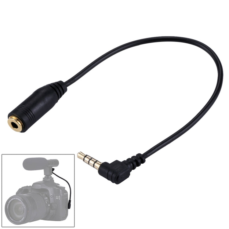 20cm 3.5mm Jack Audio Male to Female Headset Microphone Extension Cable