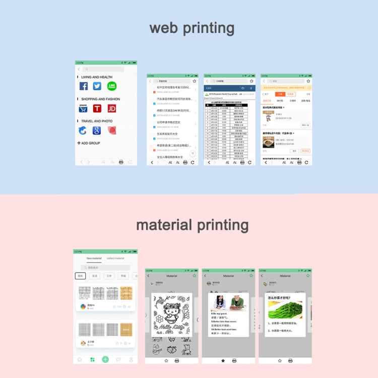 Peripage A6 Portable Inkless Pocket Thermal Bluetooth Printer