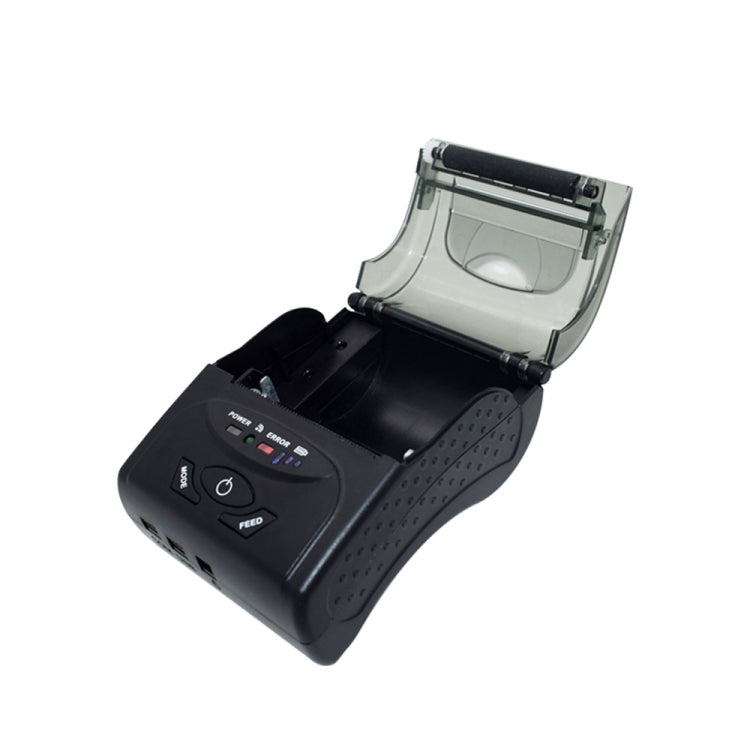POS-5807 58mm Portable USB Port Thermal Bluetooth Ticket Printer, Max Supported Thermal Paper Size: 57x50mm