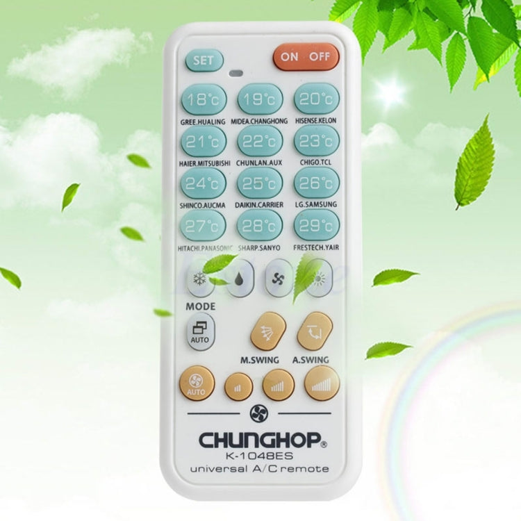 CHUNGHOP K-1048ES  Universal Air-Conditioner Remote Controller