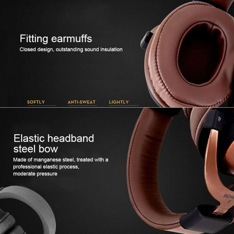 ISK MDH8500 Fully Enclosed Dynamic Stereo Monitor Wired Headset Noise Canceling Studio Headphone