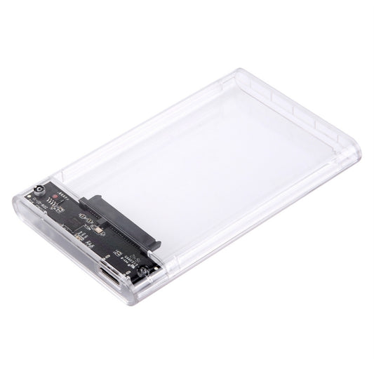 ORICO 2139U3-CR USB3.0 Transparent External Hard Disk Box Storage Case for 9.5mm 2.5 inch SATA HDD / SSD