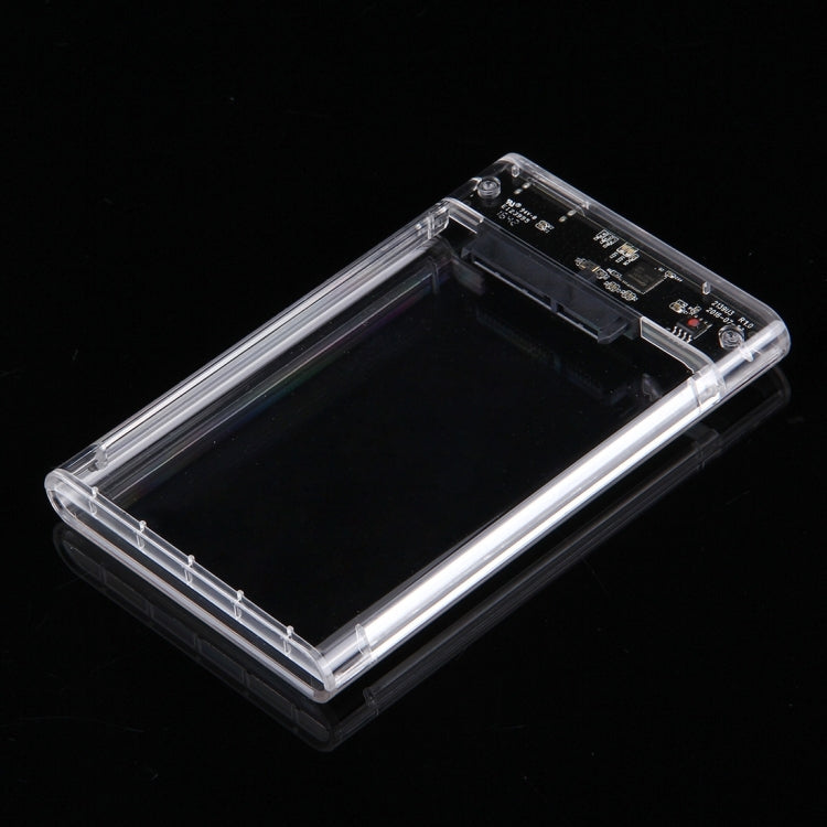 ORICO 2139U3-CR USB3.0 Transparent External Hard Disk Box Storage Case for 9.5mm 2.5 inch SATA HDD / SSD