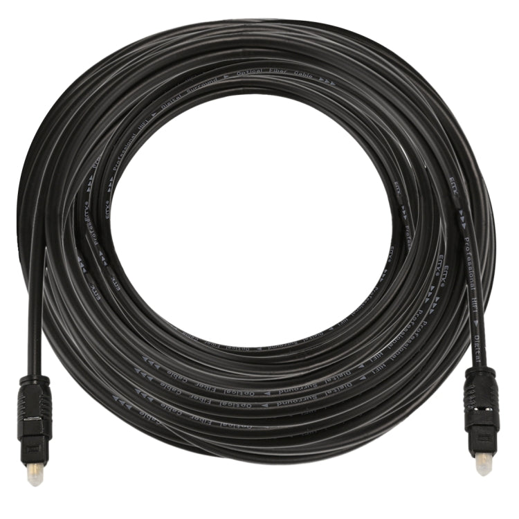 EMK 10m OD4.0mm Toslink Male to Male Digital Optical Audio Cable