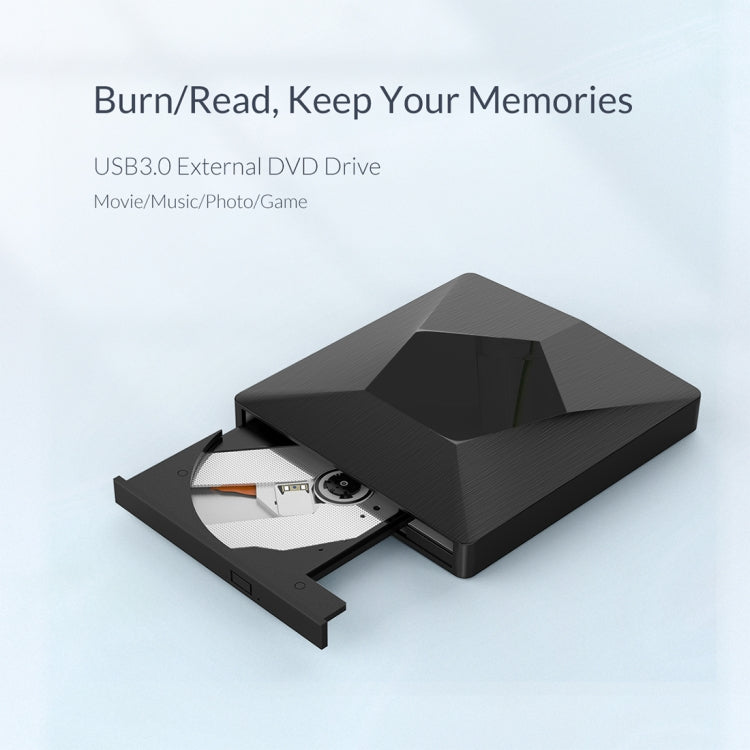 ORICO DVD-XD007 Portable USB 3.0 Interface External CD DVD Optical Drive CD/DVD-RW Recorder
