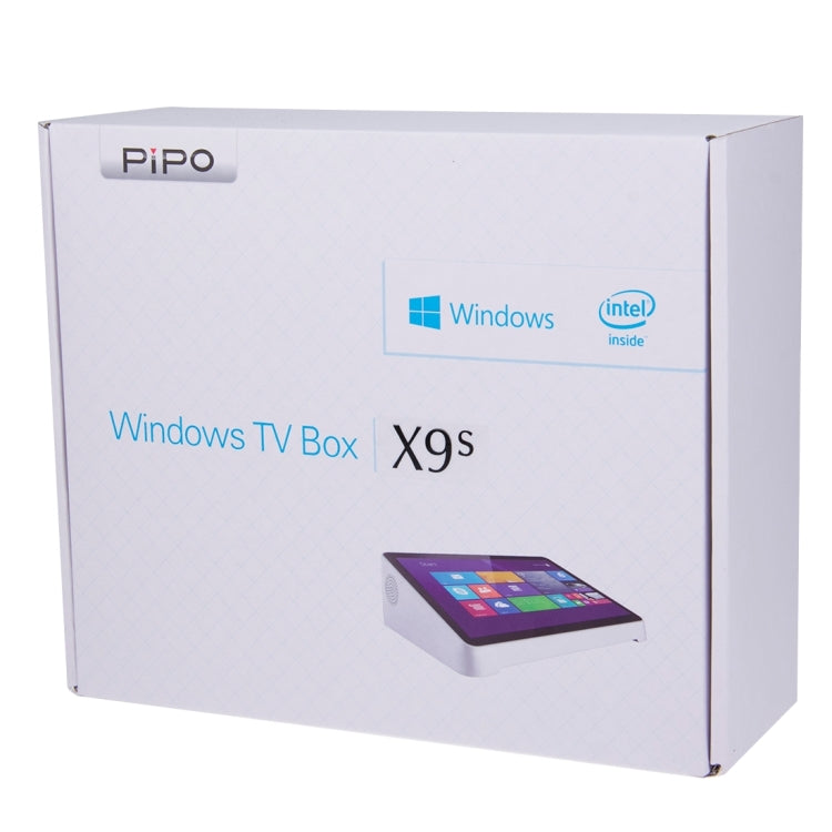TV Box Style PiPo X9S Windows 10 Mini PC + 8.9 inch Tablet, Intel Celeron N4020 1.10GHz, RAM: 4GB, ROM: 64GB, Support WiFi / LAN / BT4.0 / HDMI