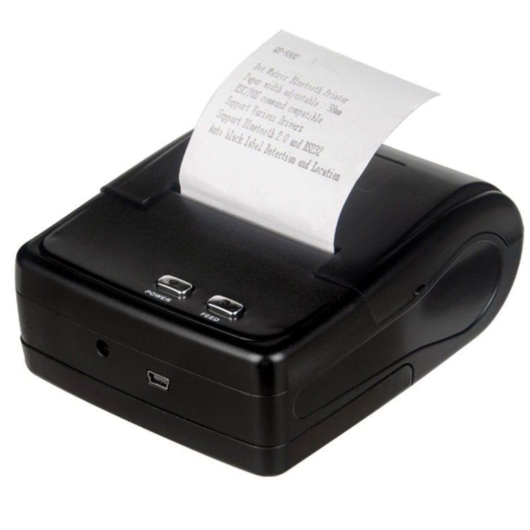 QS-5802 Portable 58mm Bluetooth Receipt 8-pin Matrix Printer