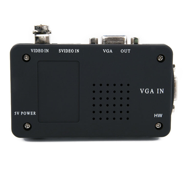 HOWEI HW-2404 BNC / S-Video to VGA Video Converter