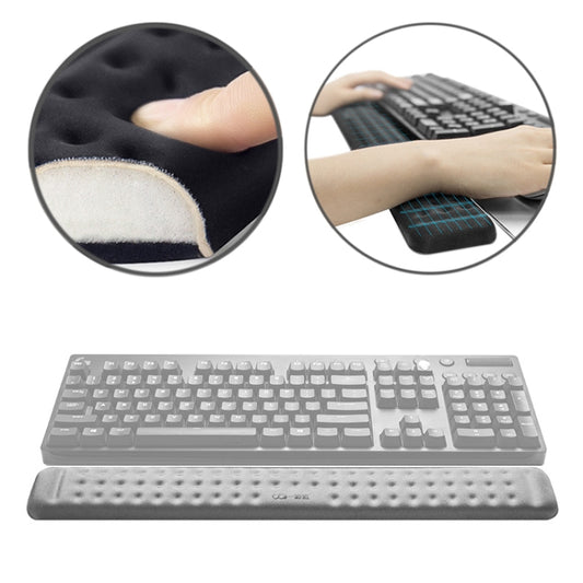 Mechanical Keyboard Wrist Rest Memory Foam Mouse Pad, Size : L