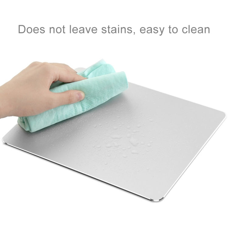 Aluminum Alloy Double-sided Non-slip Mat Desk Mouse Pad, Size : M