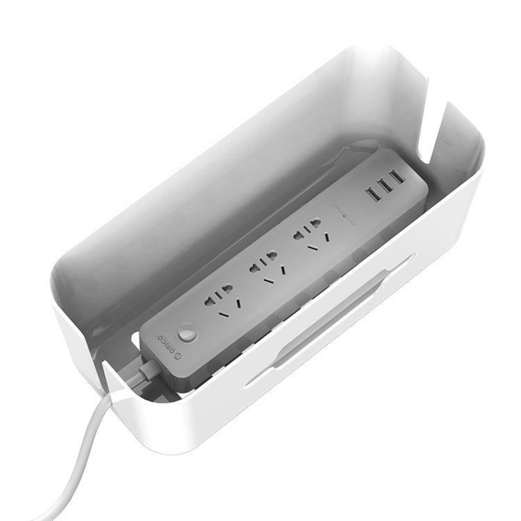 ORICO CMB-18 Separating Design ABS Electrical Socket Storage Box Power Cable Manager Case with Phone / Tablet Holder for Desk, Living Room, Office, Bedroom
