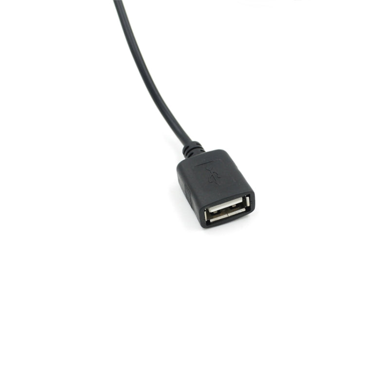 Car Motorcycle Single USB Car Charger DC 12V To 5V 3A Power Adapter for Car GPS Tracker DVR, Length: 1m