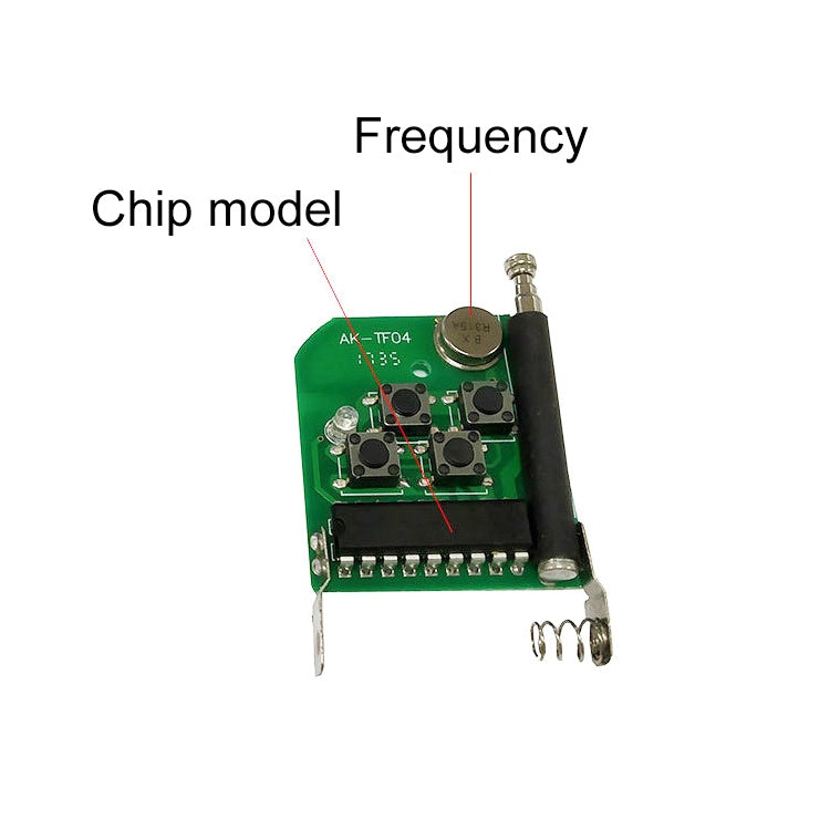 433MHz 3+1 Split Wireless 4-button Remote Control Car Copy Type Remote Control Transmitter for Hyundai / KIA