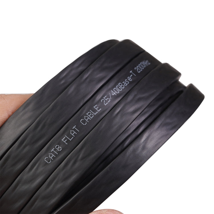 CAT8-2 Double Shielded CAT8 Flat Network LAN Cable, Length: 3m