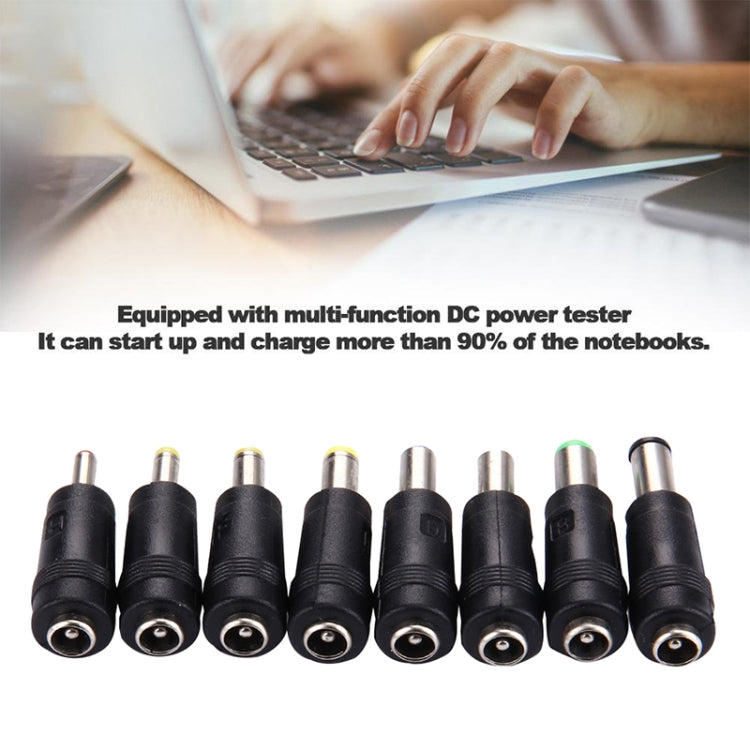 5.5x2.1mm Female to Multiple Male Interfaces 8 in 1 Power Adapters Set for HP / Sony / Acer / ASUS / DELL Laptop Notebook