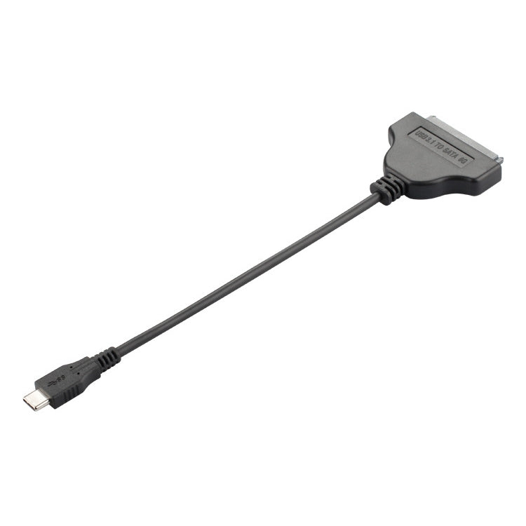 USB Type-C / USB-C to SATA 2 7+15 Easy Drive Cable, Length: 20cm