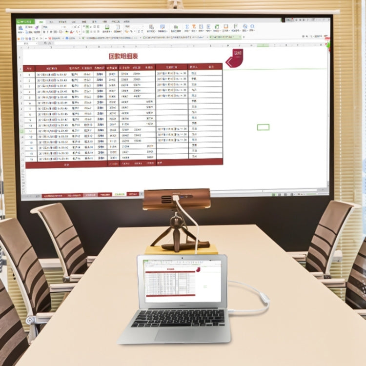 Mini DP to 1080P HD HDMI PP Yarn Woven Net Adapter Cable