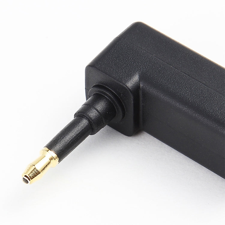 EMK 90 Degree Male to Female Conversion Head Optical Fiber Adapter Audio Adapter