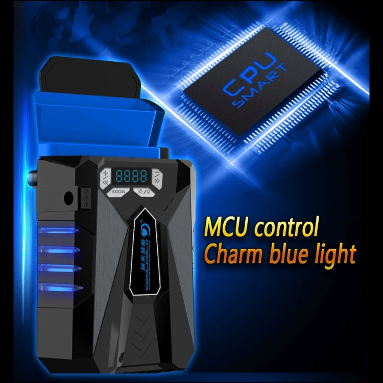 Ice Troll 5 COOLCOLD Portable Laptop Cooling Fan Air Cooler Speed Adjustable High Performance Notebook Fan Cooler Controller