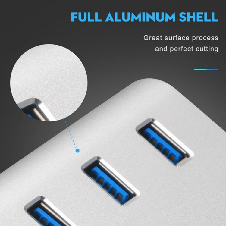 Rocketek HUB-3PC2 High Speed USB 3.0 Splitter HUB Adapter