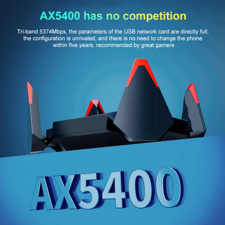 COMFAST CF-977AX 5400Mbps Tri-Band Wireless Network Card WiFi6 Type-C Adapter