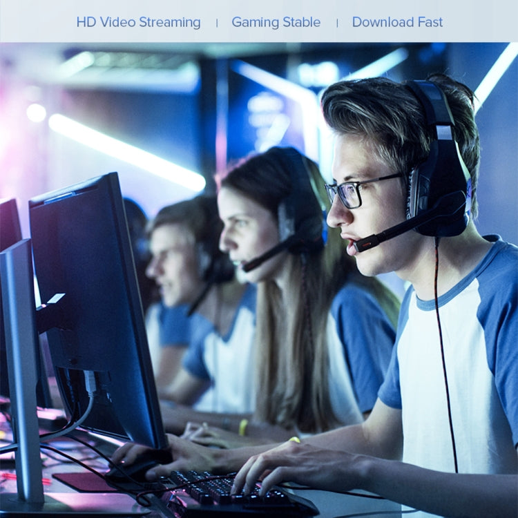 1.8m CAT8 Computer Switch Router Ethernet Network LAN Cable, Patch Lead RJ45