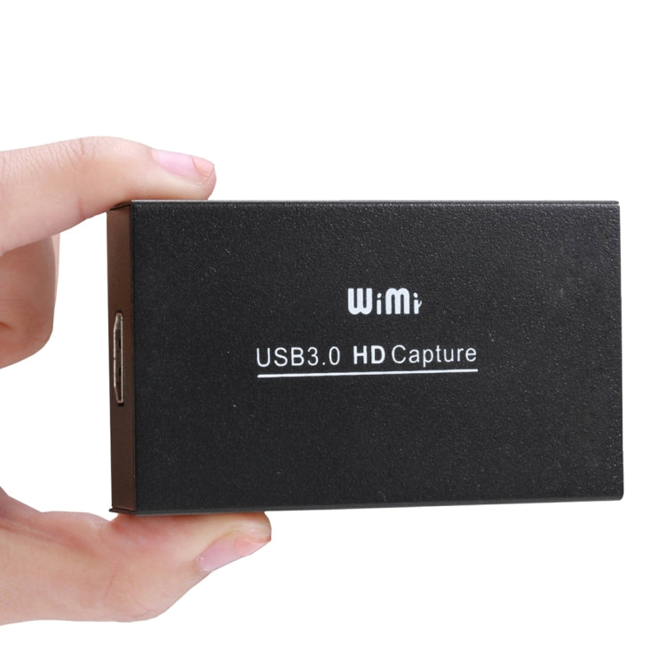 WIMI EC288 USB 3.0 HDMI 1080P Video Capture Device Stream Box, No Need Install Driver