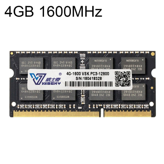Vaseky 4GB 1600MHz PC3-12800 DDR3 PC Memory RAM Module for Laptop