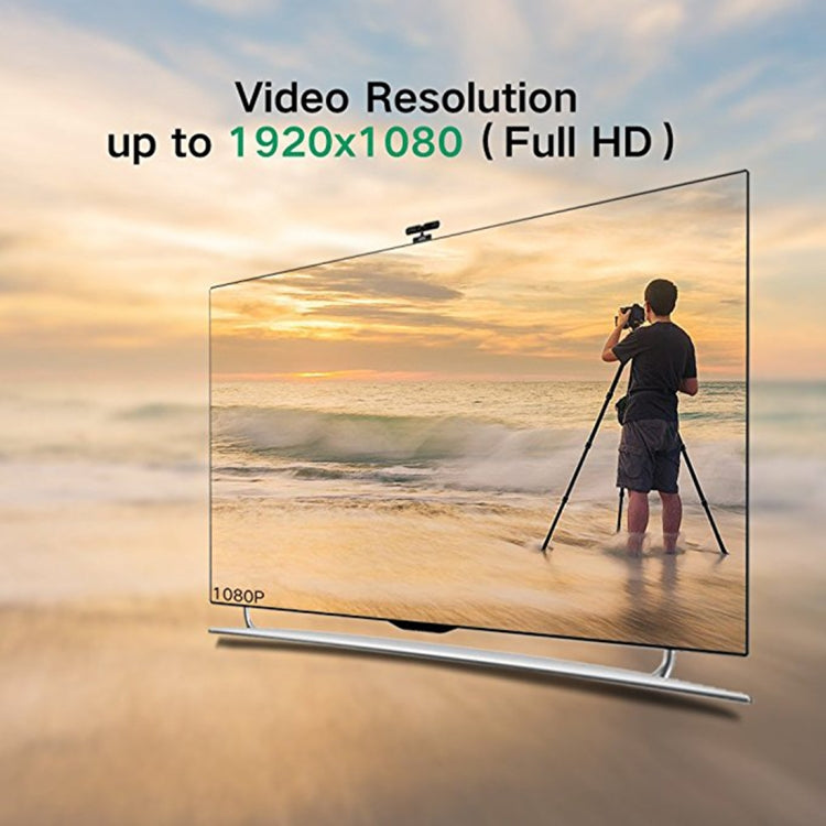 UGREEN MM119 1080P Full HD VGA to DVI (24+1) Male to Female Adapter Cable for Computer, PC, Laptop, HDTV, Projector, DVD Graphics Card and More VGA / DVI Enabled Devices, Cable Length: 50cm