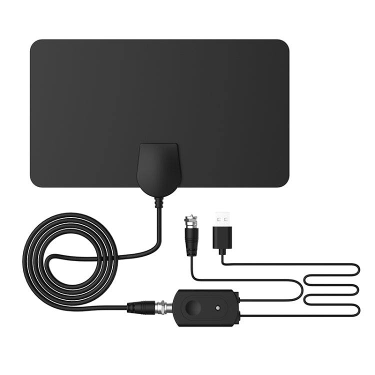 AN-1001 5dBi/25dBi Indoor  HDTV Antenna with Dual-side Sticker, VHF170-230/UHF470-862MHz